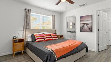 2 chambres, fer et planche Ă repasser, Wi-Fi gratuit, draps fournis