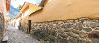 Casa Capac, inka stone house which was inhabited by Incas.