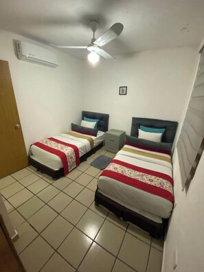 Familie appartement, balkon, uitzicht op tuin | 2 slaapkamers, individueel gedecoreerd, individueel gemeubileerd