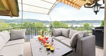 See-panorama: -deluxe- Sauna Massage Garten Trampolin Grill Parken