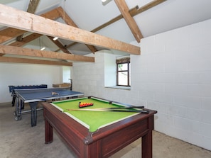 Game room - 6 bedroom accommodation in Hawnby (Hawnby)