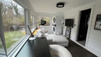 Smart TV, libri, monitor per computer