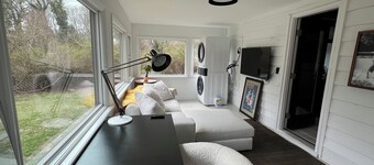 Modern Hamptons Getaway with Private Yard