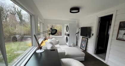 Modern Hamptons Getaway with Private Yard