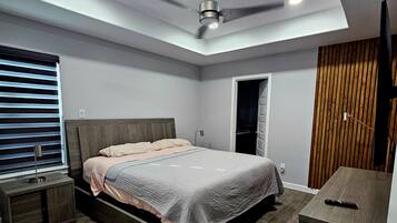 3 soveværelser, skrivebord, strygejern/strygebræt, gratis Wi-Fi