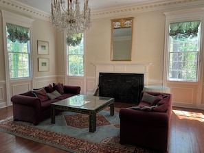TV - Cozy 2 Bedroom Luxury stay at the W. Wing of an astonishing majestic home (Goldsboro)