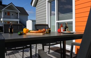 Outdoor dining - Beautiful home in Olpenitz with sauna (Olpenitz)