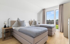 2 chambres, fer et planche à repasser, lit parapluie, Wi-Fi gratuit