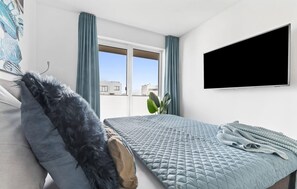 2 bedrooms, iron/ironing board, free WiFi - Beach front apartment in Olpenitz (Olpenitz)