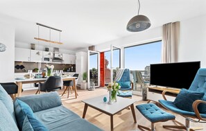 TV - Beach front apartment in Olpenitz (Olpenitz)