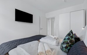 2 quartos, ferros/tábuas de passar roupa, Wi-Fi de cortesia