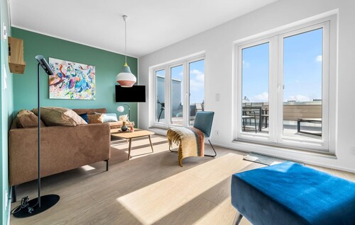 Schöne Wohnung in Olpenitz mit Haus und Panoramablick