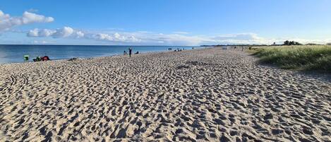 På stranden, vandski