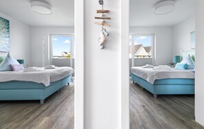 2 chambres, fer et planche à repasser, lit parapluie, Wi-Fi gratuit