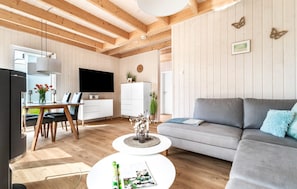Fernseher, Kamin