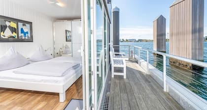 Precioso barco en Olpenitz con sauna