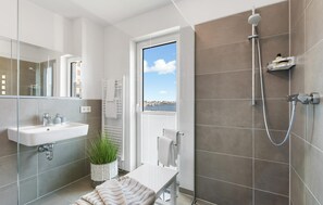 Shower, hair dryer