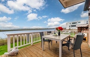 Outdoor dining - 2 bedroom beach front home in Olpenitz (Olpenitz)