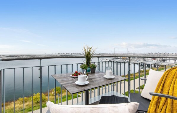Outdoor dining - Beautiful apartment in Olpenitz (Olpenitz)