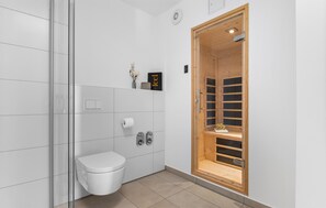 Een douche, een haardroger