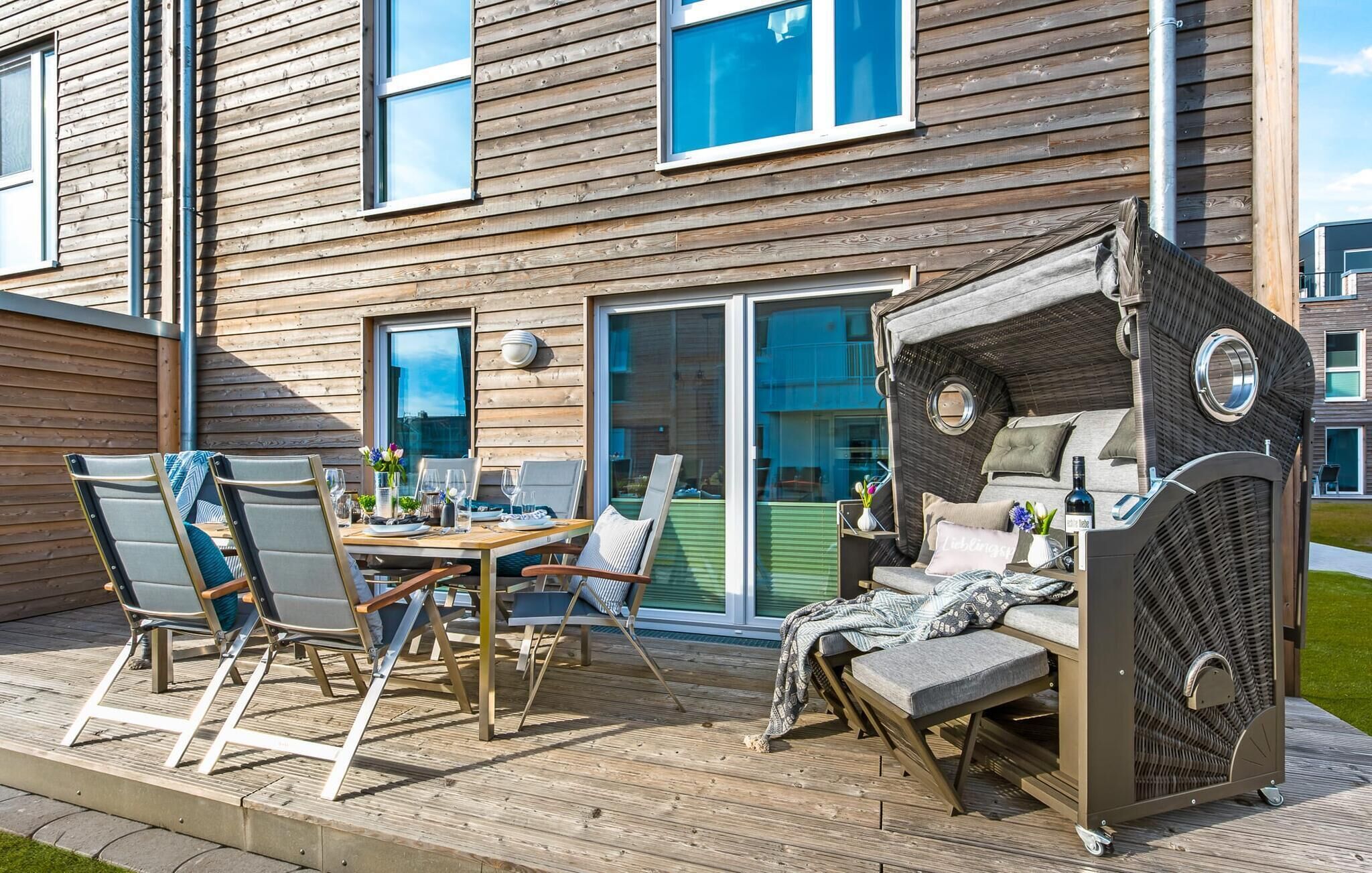 Opções para refeição ao ar livre