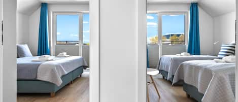 2 bedrooms, iron/ironing board, travel cot, free WiFi