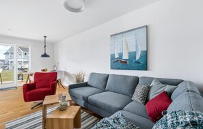 Fireplace, stereo - Beautiful apartment in Olpenitz (Olpenitz)