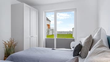 2 Schlafzimmer, Reisekinderbett, kostenloses WLAN