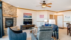 Unclassified image, 5 of 24, button - Comfy Condo At Top Of Sugar Mtn - Ski In Ski Out - AC, WiFi (Sugar Mountain)