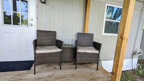 Terrace/patio - Cozy 1-bedroom house in charming Leesburg with WiFi, AC (Leesburg)