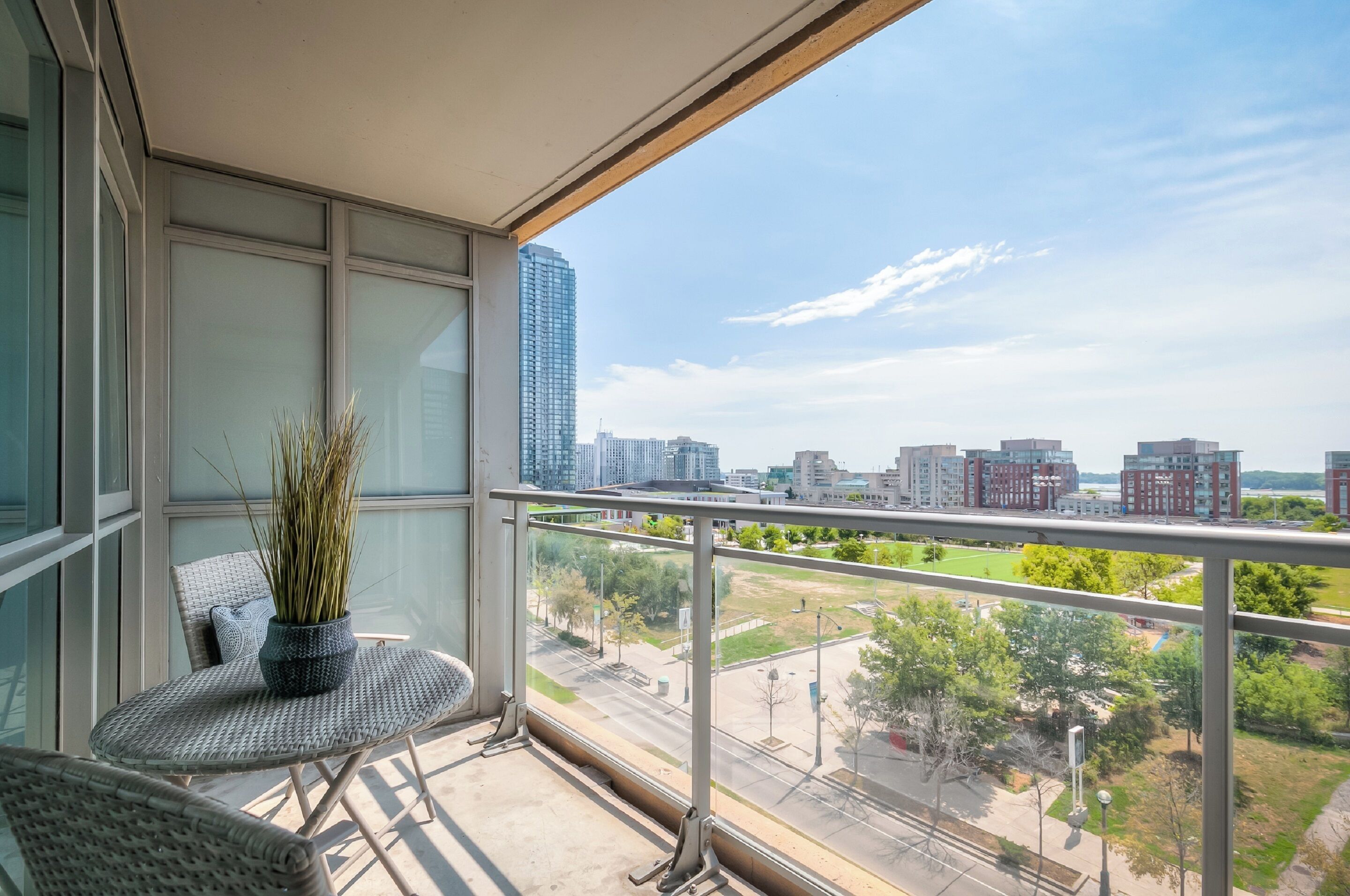 Appartement, uitzicht op stad | Balkon