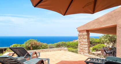 Holiday Home 'Villa Elena' with Sea View, Private Terrace and Air Conditioning