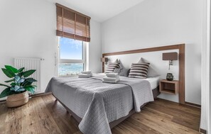 2 soverom, strykejern/-brett, reiseseng for barn og wi-fi (inkludert)