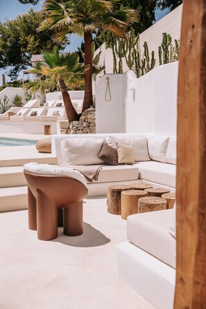 Terrace/patio - Villa 'The June Boutique' with Sea View, Wi-Fi and Air Conditioning (Benissa)