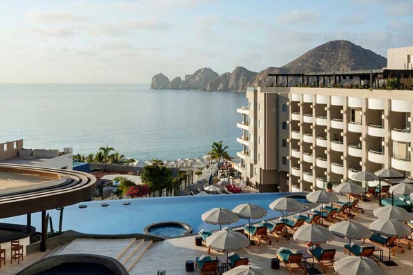 Outdoor pool - Luxury beachfront resort, located along Cabo's Medano Beach (Cabo San Lucas)