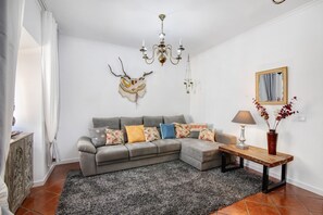 Televisión, chimenea