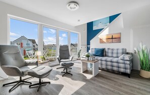 Fireplace - Cozy apartment in Olpenitz with sauna (Olpenitz)