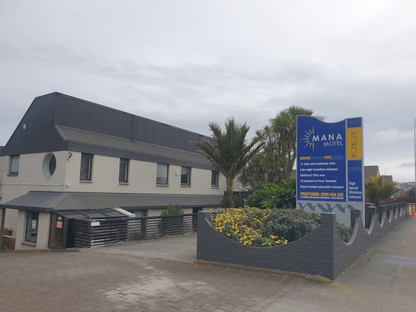 Façade de l’hébergement