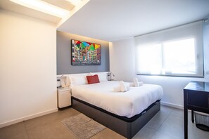 2 soverom, strykejern/-brett, reiseseng for barn og wi-fi (inkludert)