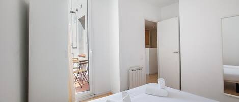 2 soveværelser, strygejern/strygebræt, weekendseng, gratis Wi-Fi