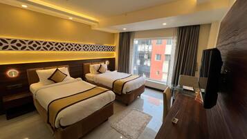 プレミアム ダブルまたはツインルーム | セーフティボックス (室内)、防音設備、アイロン / アイロン台、WiFi (無料)