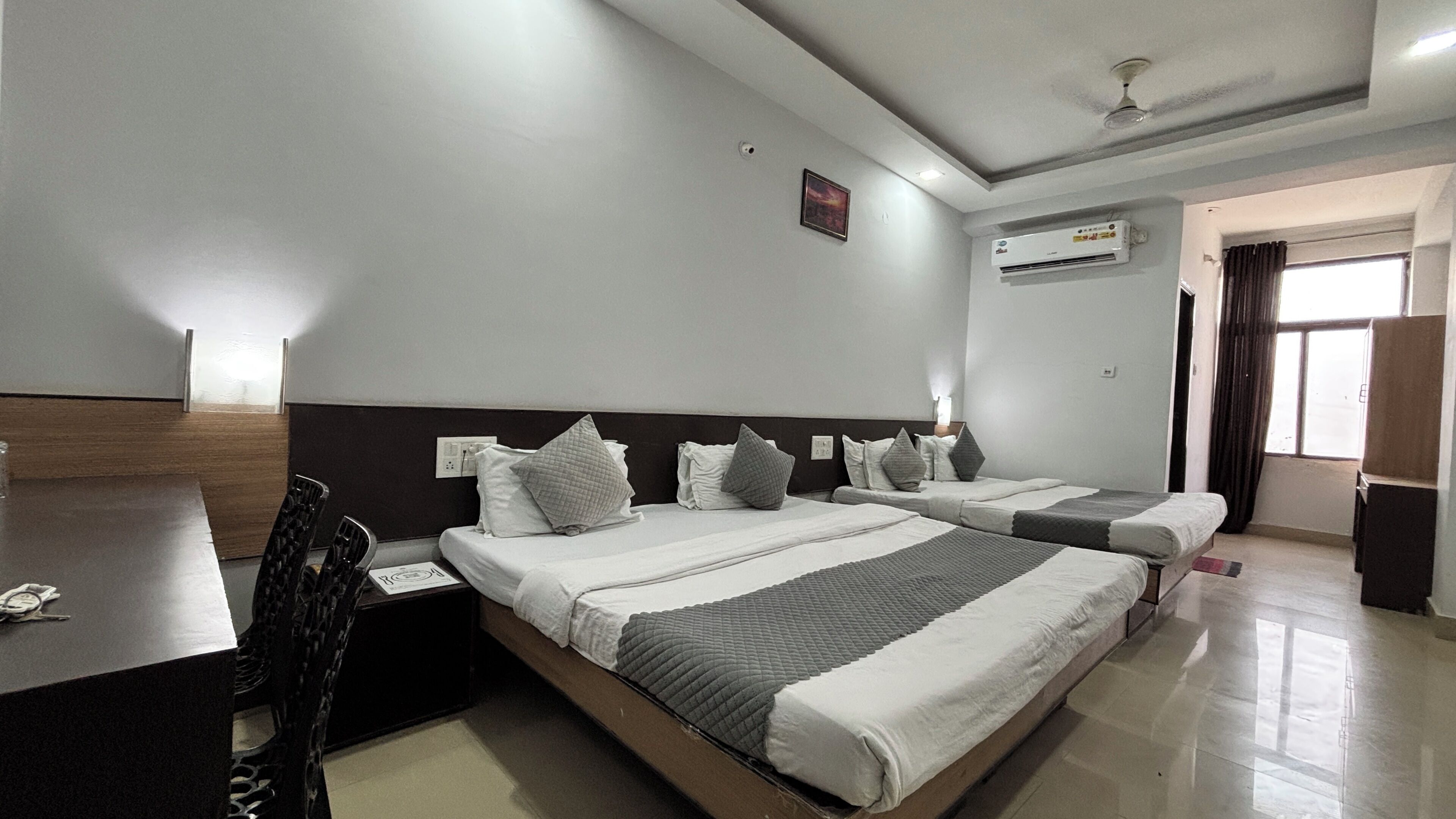 Family Room | Premium bedding, down comforters, memory foam beds, free WiFi