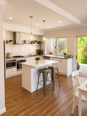 Private kitchen - Blau - The Blue House (Dunsborough)