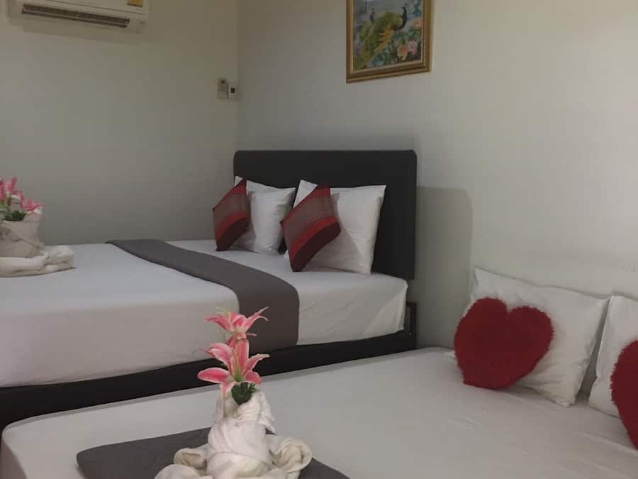 Family Room, Private Bathroom, Hill View | Premium bedding, blackout drapes, iron/ironing board, free WiFi