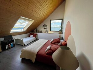 3 bedrooms, desk, iron/ironing board, travel crib - Rare : Grande Maison Incroyable vue mer (Roscanvel)