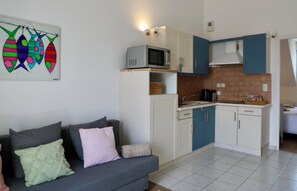 Interior - Small, quiet apartment with beautiful view of Carteret harbour (Barneville-Carteret)