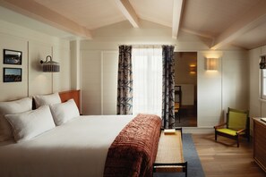 Chambre Deluxe Terrace | Premium bedding, minibar, in-room safe, individually decorated - Hotel La Mission  (Île d'Yeu)