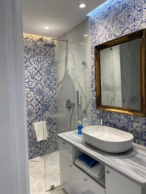 Apartment, 2 Bedrooms, Smoking, Balcony | Bathroom - Luxurious Sea View With Private Beach in Gammarth Marsa (La Marsa)