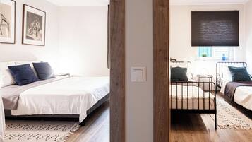 Apartment, 2 Bedrooms, Garden View | Soundproofing, iron/ironing board, free WiFi, bed sheets