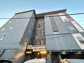 Front of property – evening/night - Hotel Golden Saffron-Punjabi Bagh Delhi (New Delhi)